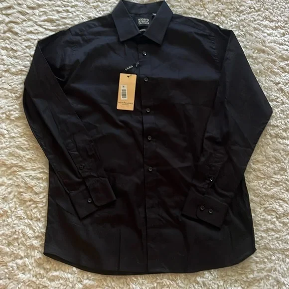 Scotch & Soda Black Long-Sleeve Dress Shirt - Picture 6 of 8